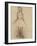 Ballerina Viewed from the Back-Edgar Degas-Framed Giclee Print