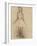 Ballerina Viewed from the Back-Edgar Degas-Framed Giclee Print