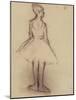 Ballerina Viewed from the Back-Edgar Degas-Mounted Giclee Print