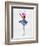 Ballerina Watercolor 1-Irina March-Framed Premium Giclee Print