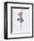 Ballerina Watercolor 1-Irina March-Framed Premium Giclee Print