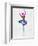 Ballerina Watercolor 1-Irina March-Framed Premium Giclee Print