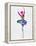 Ballerina Watercolor 1-Irina March-Framed Stretched Canvas