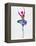 Ballerina Watercolor 1-Irina March-Framed Stretched Canvas