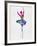 Ballerina Watercolor 1-Irina March-Framed Premium Giclee Print