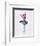 Ballerina Watercolor 1-Irina March-Framed Art Print