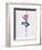 Ballerina Watercolor 1-Irina March-Framed Art Print