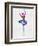 Ballerina Watercolor 1-Irina March-Framed Art Print