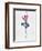 Ballerina Watercolor 1-Irina March-Framed Art Print