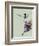 Ballerina Watercolor 3-NaxArt-Framed Art Print