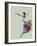 Ballerina Watercolor 3-NaxArt-Framed Art Print