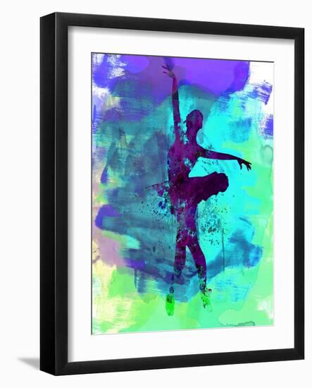 Ballerina Watercolor 4-Irina March-Framed Art Print