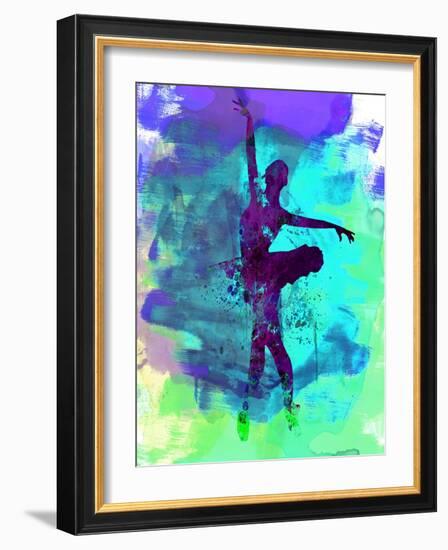 Ballerina Watercolor 4-Irina March-Framed Art Print