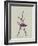 Ballerina Watercolor 4-NaxArt-Framed Art Print