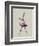 Ballerina Watercolor 4-NaxArt-Framed Art Print