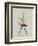 Ballerina Watercolor 4-NaxArt-Framed Art Print