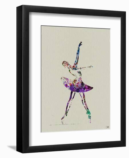 Ballerina Watercolor 4-NaxArt-Framed Art Print