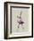 Ballerina Watercolor 4-NaxArt-Framed Art Print