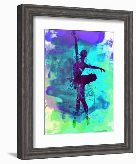 Ballerina Watercolor 4-Irina March-Framed Art Print