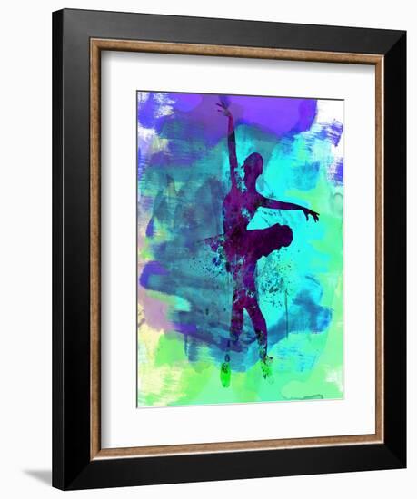 Ballerina Watercolor 4-Irina March-Framed Art Print