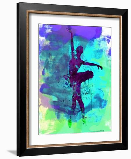 Ballerina Watercolor 4-Irina March-Framed Art Print