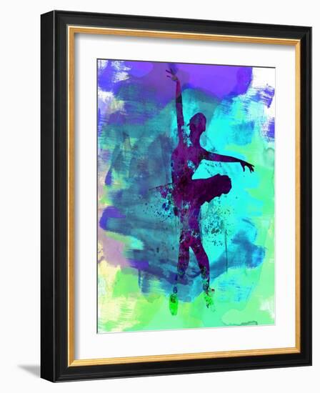 Ballerina Watercolor 4-Irina March-Framed Art Print