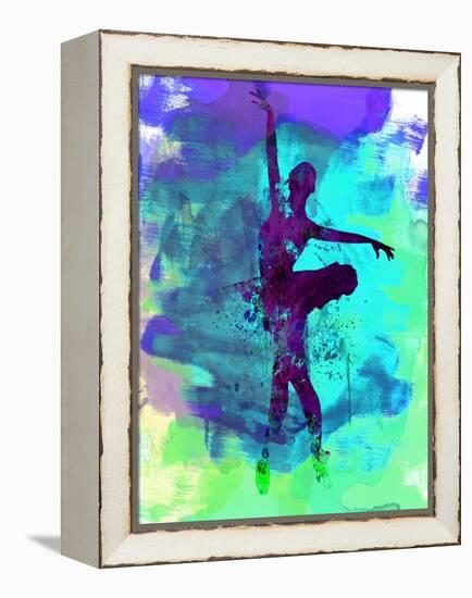 Ballerina Watercolor 4-Irina March-Framed Stretched Canvas