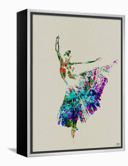 Ballerina Watercolor 5-NaxArt-Framed Stretched Canvas