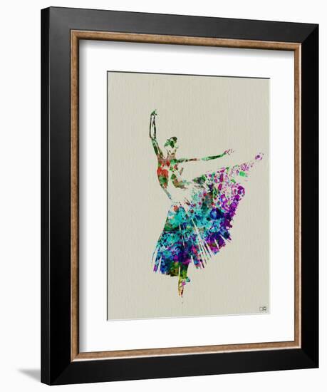 Ballerina Watercolor 5-NaxArt-Framed Art Print