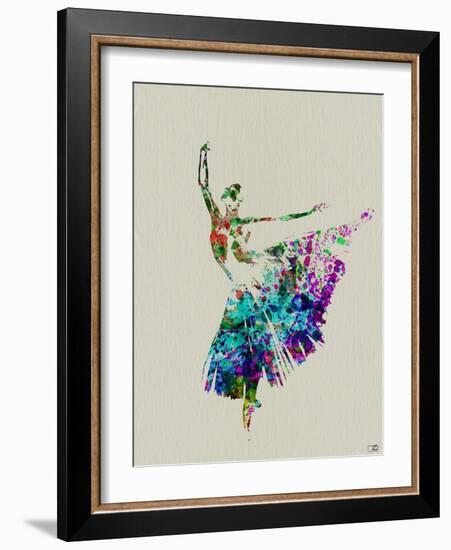 Ballerina Watercolor 5-NaxArt-Framed Art Print