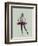 Ballerina Watercolor-NaxArt-Framed Art Print