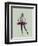 Ballerina Watercolor-NaxArt-Framed Art Print