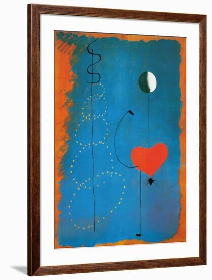 Ballerina-Joan Miro-Framed Art Print