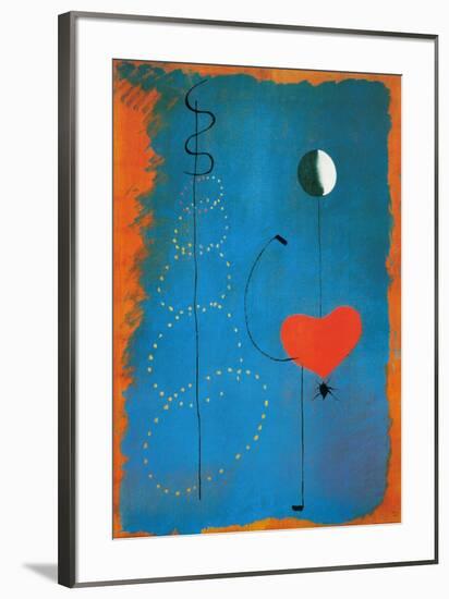 Ballerina-Joan Miro-Framed Art Print