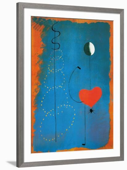 Ballerina-Joan Miro-Framed Art Print