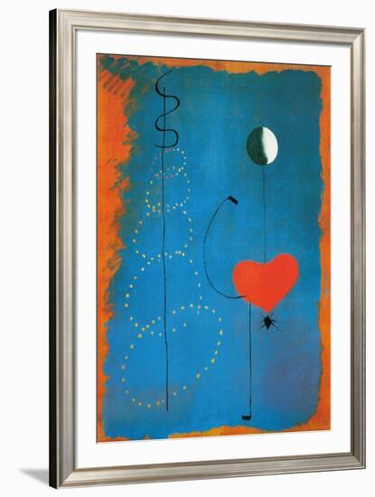 Ballerina-Joan Miro-Framed Art Print