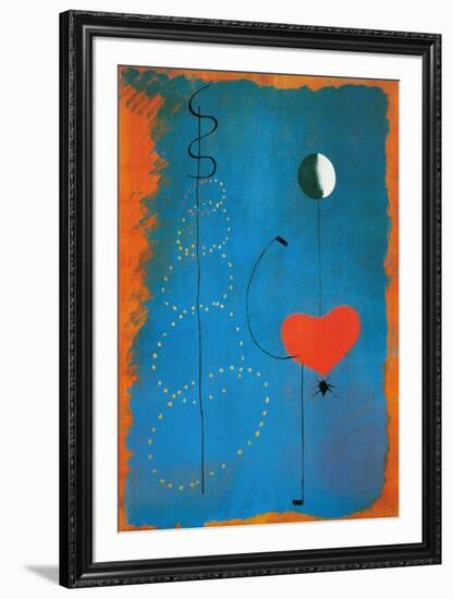 Ballerina-Joan Miro-Framed Art Print