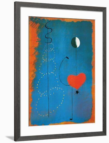 Ballerina-Joan Miro-Framed Art Print