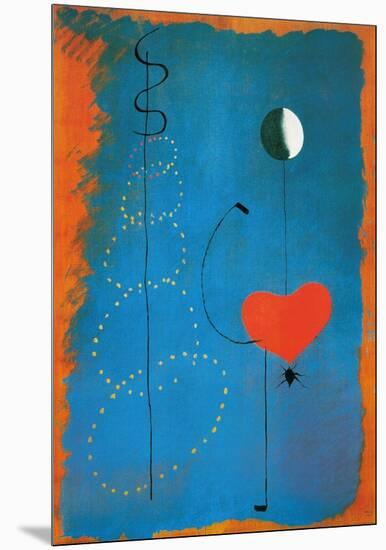 Ballerina-Joan Miro-Mounted Art Print