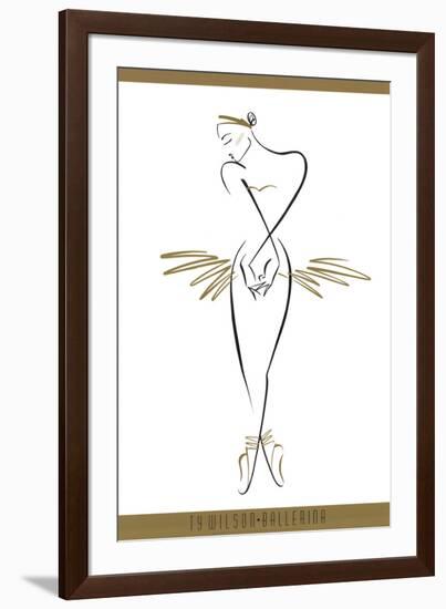 Ballerina-Ty Wilson-Framed Collectable Print