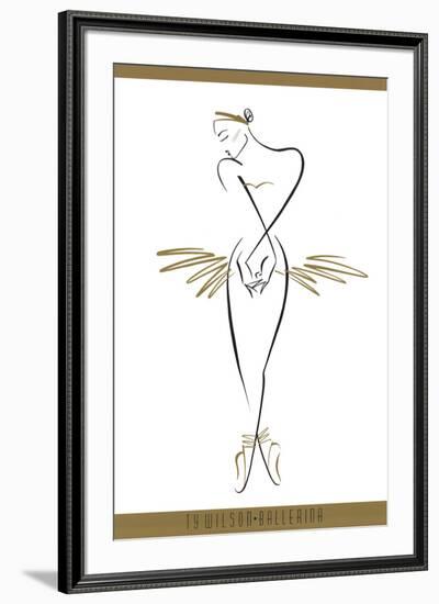 Ballerina-Ty Wilson-Framed Collectable Print