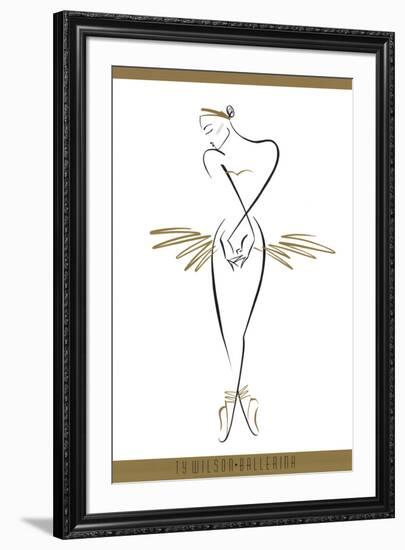 Ballerina-Ty Wilson-Framed Collectable Print