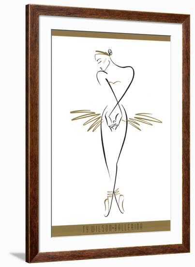 Ballerina-Ty Wilson-Framed Collectable Print