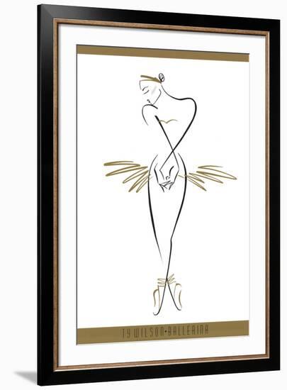 Ballerina-Ty Wilson-Framed Collectable Print