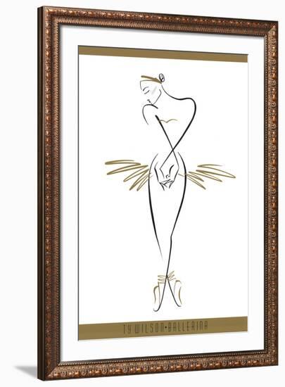 Ballerina-Ty Wilson-Framed Collectable Print