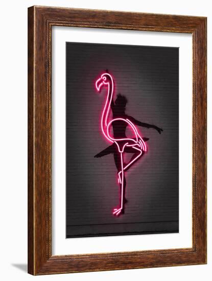Ballerina-Octavian Mielu-Framed Art Print