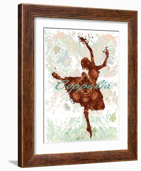 Ballerina-Teofilo Olivieri-Framed Giclee Print