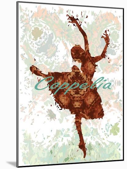 Ballerina-Teofilo Olivieri-Mounted Giclee Print