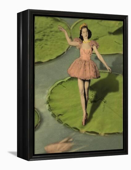 Ballerina-J Hovenstine Studios-Framed Premier Image Canvas