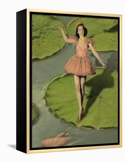 Ballerina-J Hovenstine Studios-Framed Premier Image Canvas